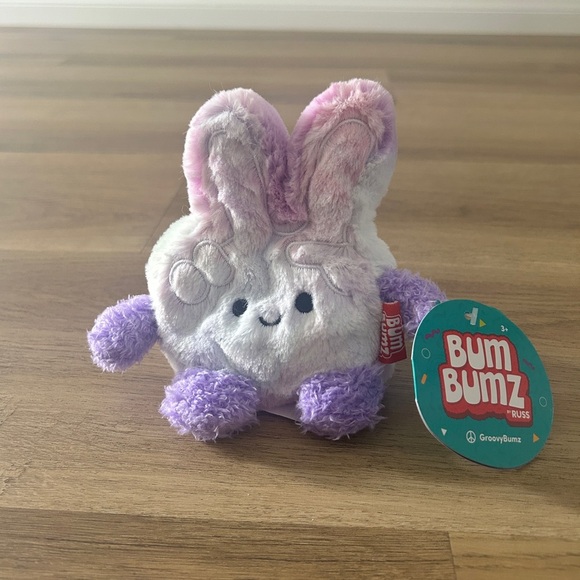BumBumz by RUSS – PeaceHandBumz Plush – GroovyBumz Series, Mini – NWT - Picture 2 of 6